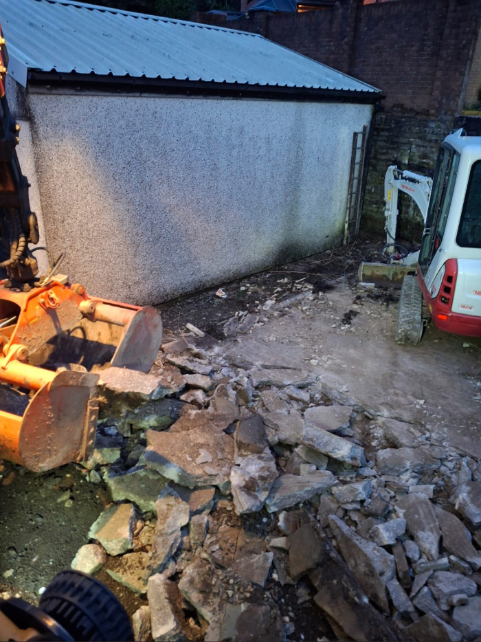 Ivanhoe Groundworks job completed 